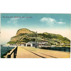 The Rock from Admiralty Pier Postcard